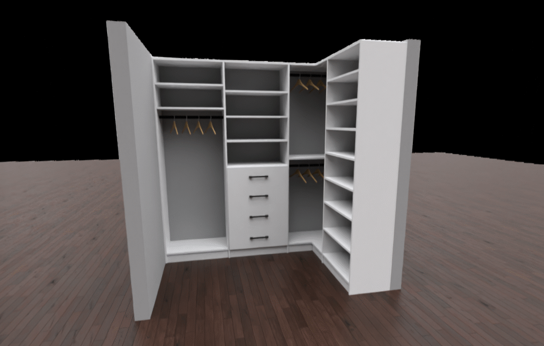 3D Closet Designs